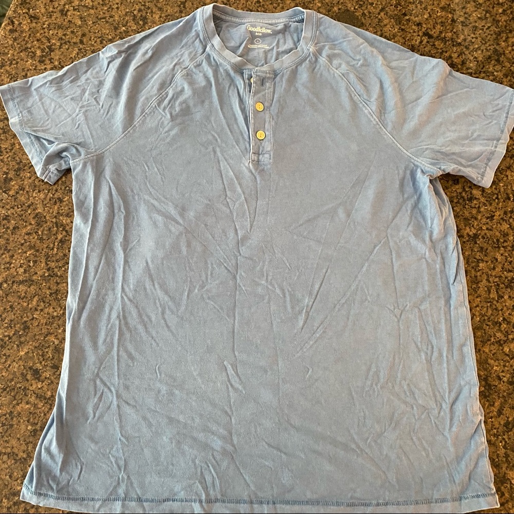 Short Sleeve Henley, Goodfellow & Co- Size Large.
